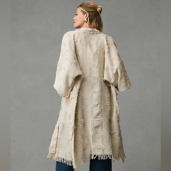 ✨ HP X 3✨ NWTS FRINGED KIMONO (O/S) - Picture 3 of 4